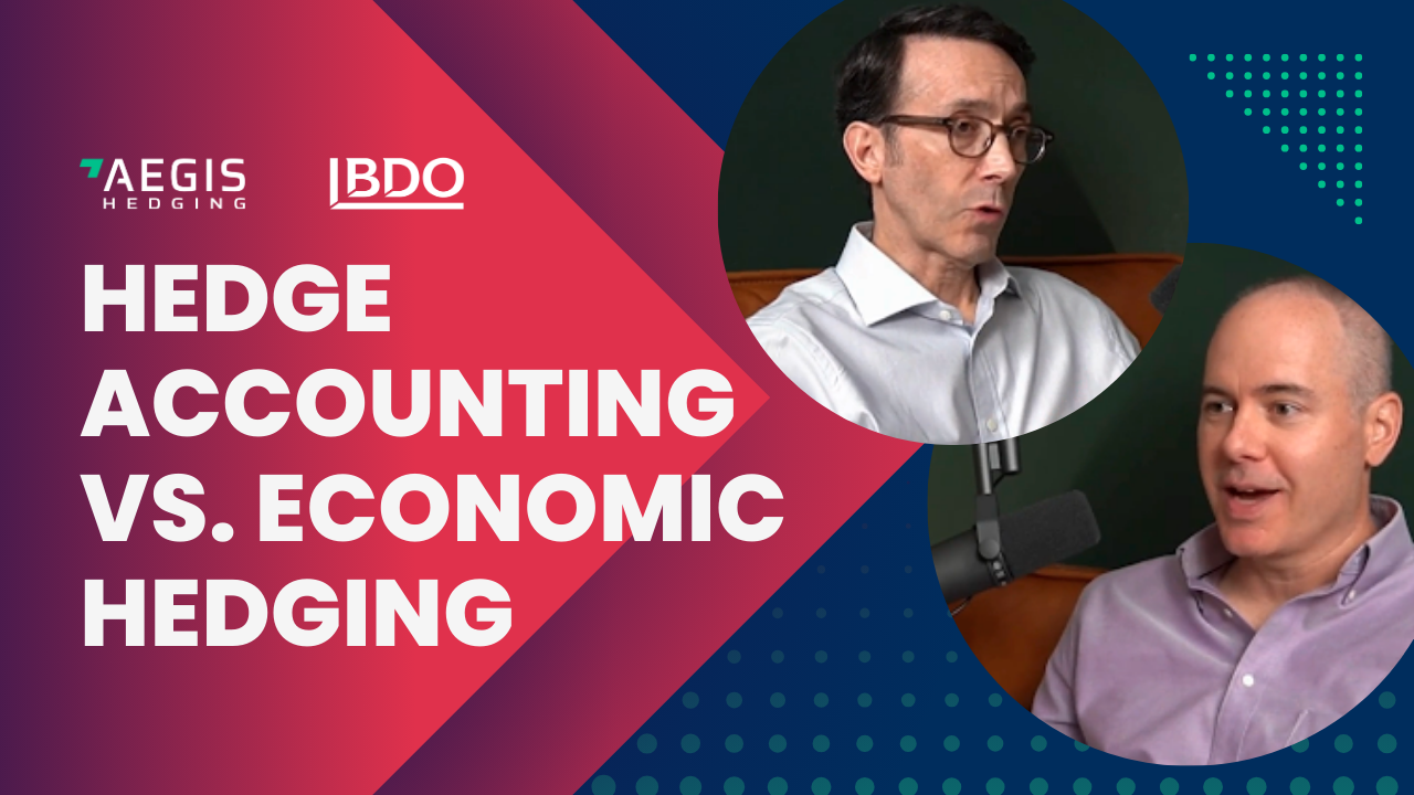 Hedge accounting versus economic hedging