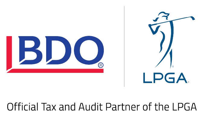 BDO and LPGA partnership logo