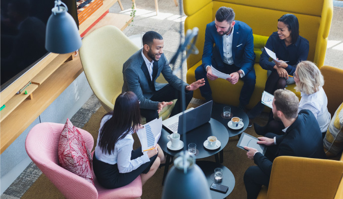 Image of people working in an office.