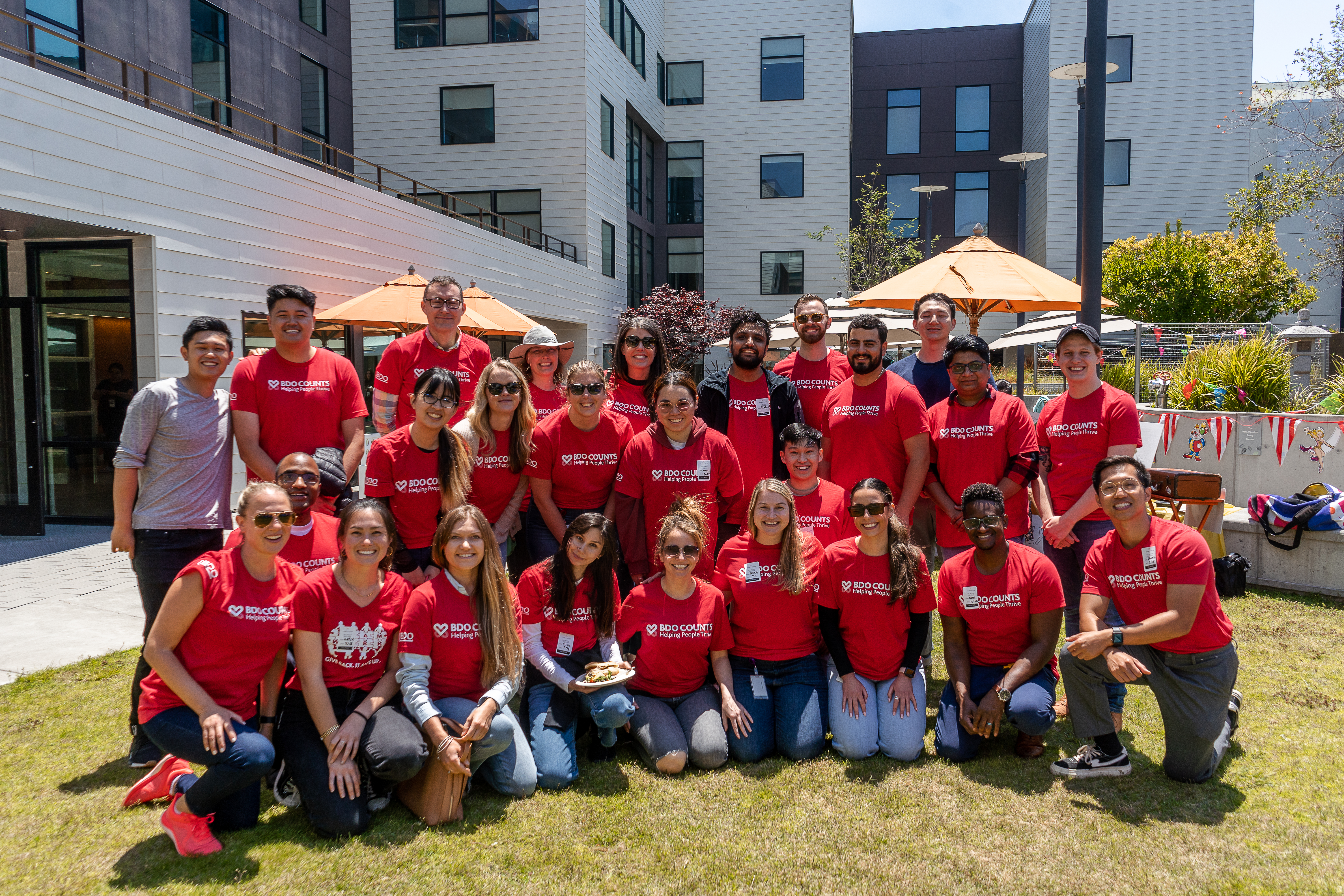 Group photo of BDO volunteers